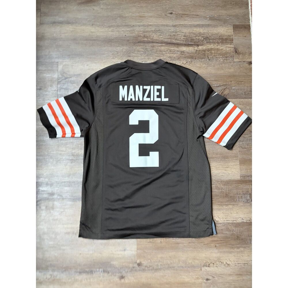 Nike Cleveland Browns Johnny Manziel #2 NFL Jersey